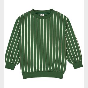 M�sli Sweatshirt - Pinestripe - Green Gables/Oak
