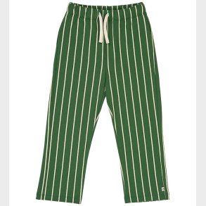 Msli Sweatpants - Pinstripe - Green Gables/Oak