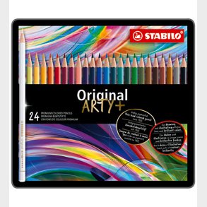Stabilo Farveblyanter - Original Arty + - 24 stk - Multifarvet