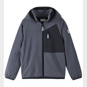 Reima Softshelljakke m. Fleece - Mukana - Gr/Sort