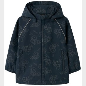Name It Softshelljakke m. Fleece - NmmAlfa08 - Dark Sapphire