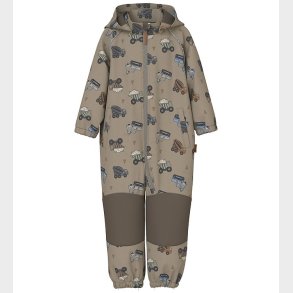 Name It Softshelldragt m. Fleece - NmmAlfa08 - Noos - Silver Min