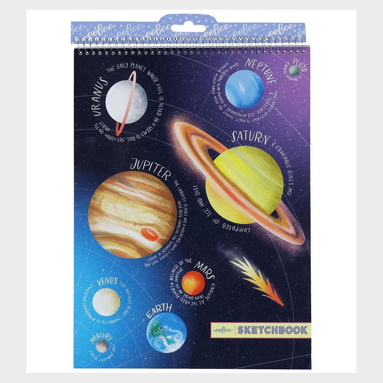Eeboo Skitseblok - Our Planets
