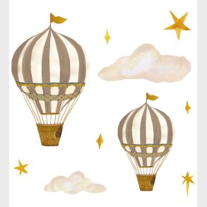 Thats Mine Vg klistermrker - Dreamy balloons - Brown