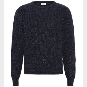 Grunt Bluse - Strik - GrTone - Navy Melange