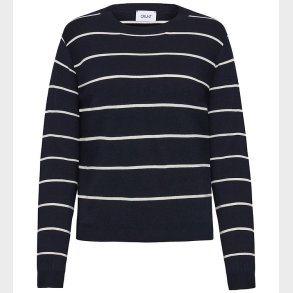 Grunt Bluse - Strik - GrFerro - Navy Stripe