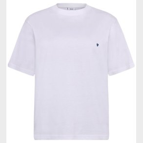 Grunt T-shirt - GrCatel - Hvid m. Bl