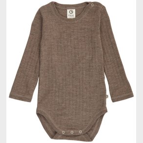 Msli Body l/ - Woolly - Uld - Walnut Melange