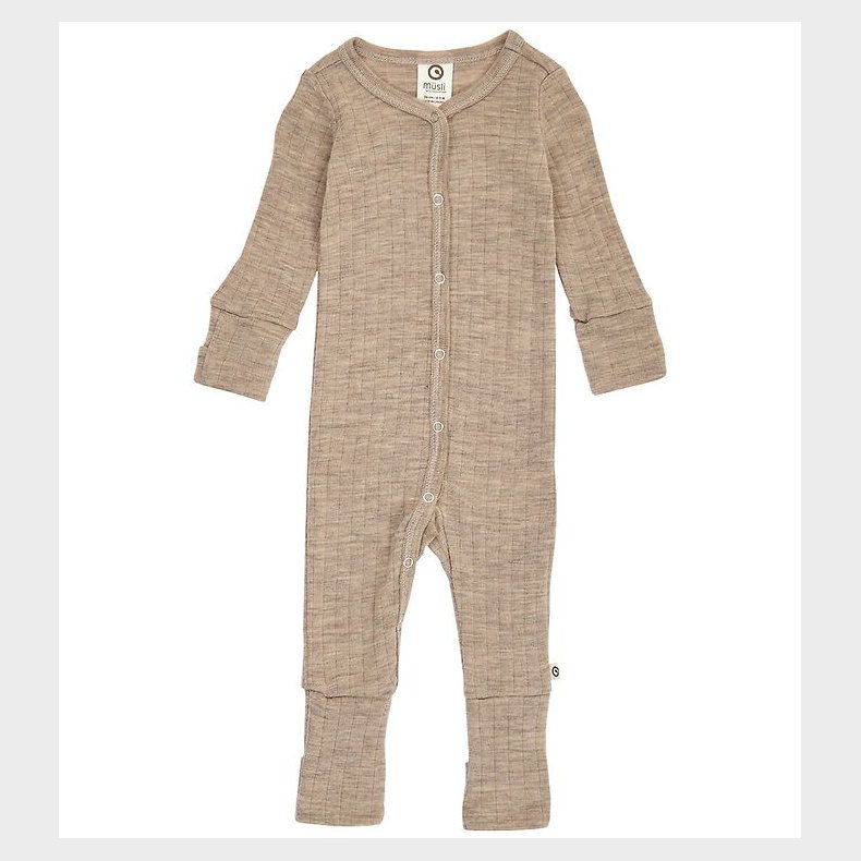 Msli Heldragt - Rib - Woolly - Balsam Melange