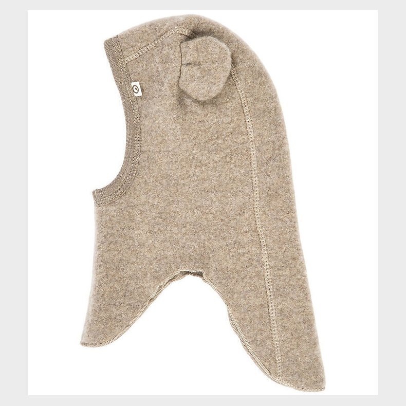 Msli Elefanthue - 1-lags - Fleece - Woolly - Uld - Balsam Melan