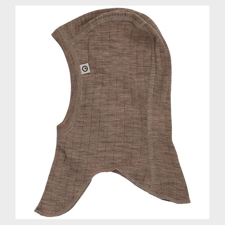 Msli Elefanthue - 1-lags - Rib - Woolly - Walnut Melange