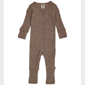 Msli Heldragt - Rib - Woolly - Uld - Walnut Melange