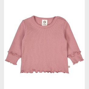 Msli Bluse - Rib - Cozy Me - Nostalgia Rose