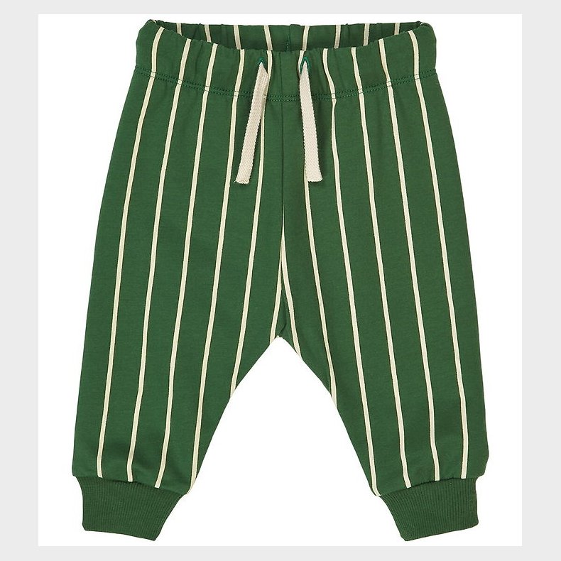 Msli Sweatpants - Pinstripe - Green Gables/Oak