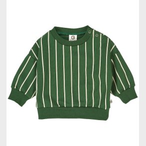 M�sli Sweatshirt - Pinstripe - Green Gables/Oak