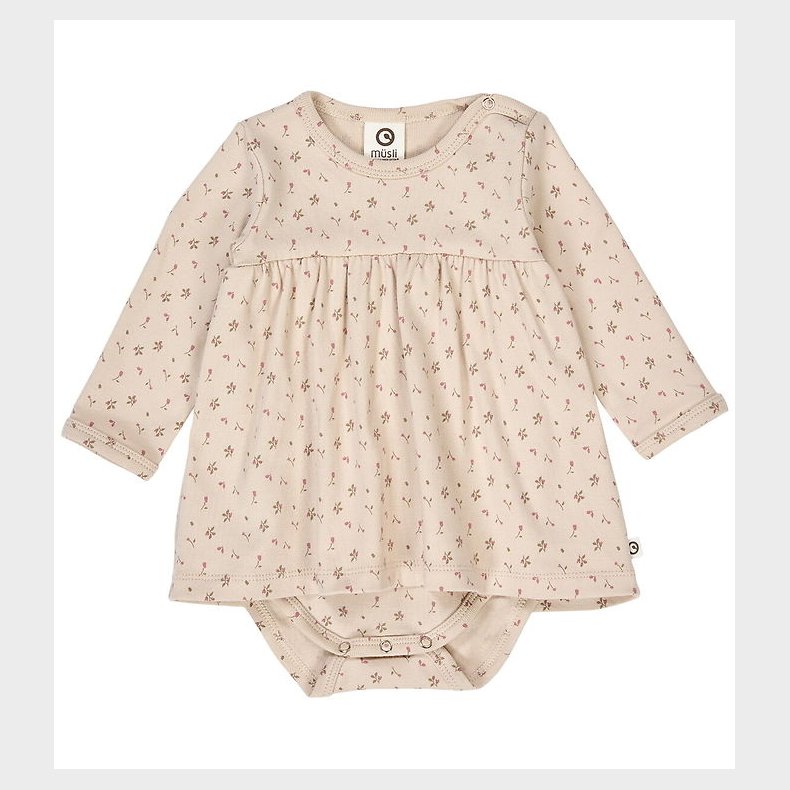 Msli Kjolebody l/ - Aster - Oak/ Nostalgia rose/ Beige