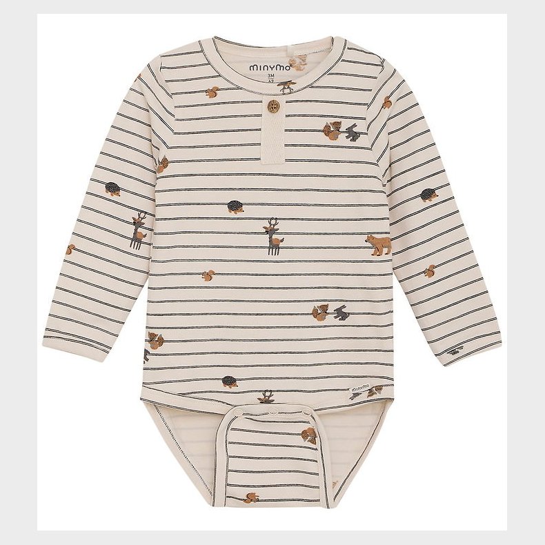 Minymo Body l/� - AOP - Sandshell