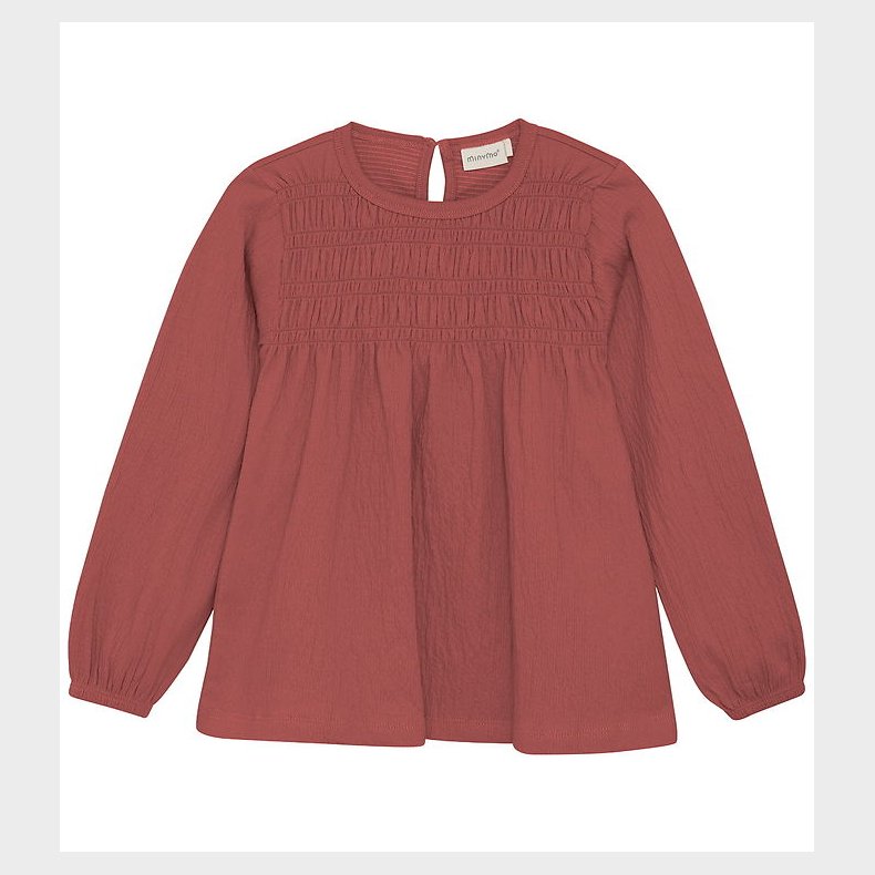 Minymo Bluse - Withered Rose