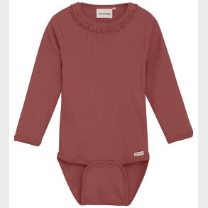 Minymo Body l/� - Rib - Withered Rose