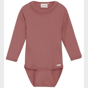 Minymo Body l/� - Rib - Withered Rose