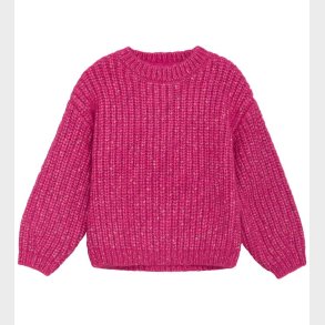 Minymo Bluse Knit - Fuchsia Fedora