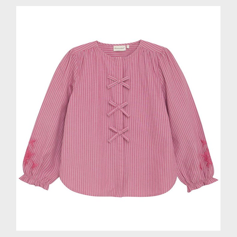Minymo Bluse - Mauve Orchid