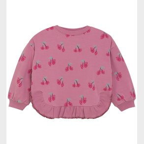 Minymo Sweatshirt - AOP - Mauve Orchid