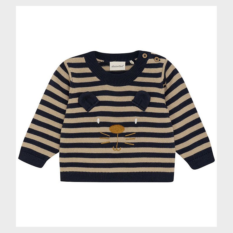 Minymo Bluse Knit - Parisian Night