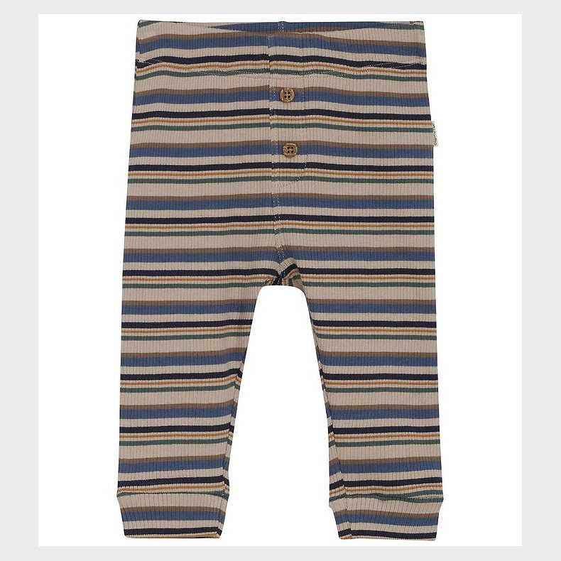 Minymo Bukser - Rib - China Blue