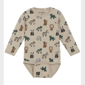 Minymo Body l/� - AOP - Oxford Tan