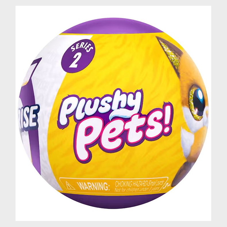 5 Surprise Kugle m. Overraskelse - Serie 2 - Plushy Pets
