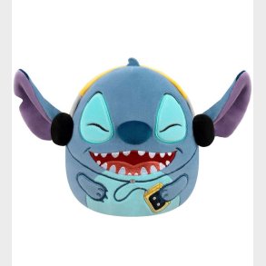 Squishmallows Bamse - 20 cm - Stitch m. Hrertelefoner