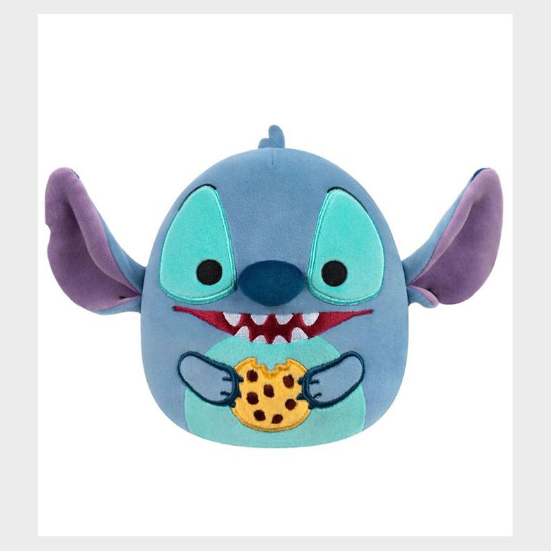Squishmallows Bamse - 20 cm - Stitch m. Cookies