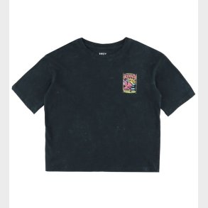 Roxy T-Shirt - Eve Oversize - Anthracite m. Print