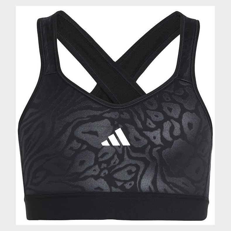 adidas Performance Tr�ningstop - Sort m. Hvid