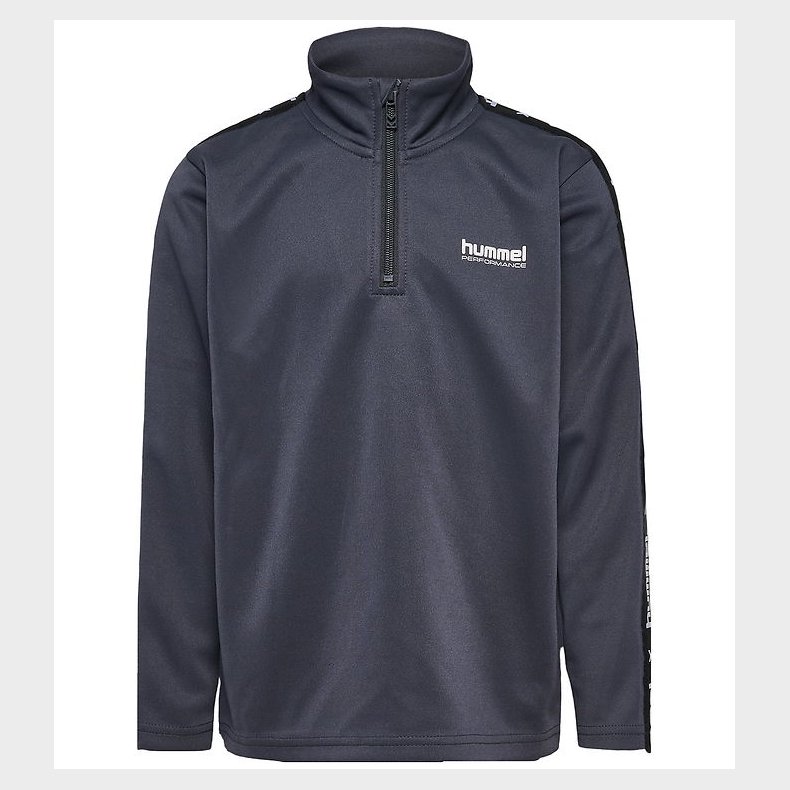 Hummel Bluse - hmlJR GOAL TAPE HALFZIP - EBONY