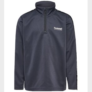 Hummel Bluse - hmlJR GOAL TAPE HALFZIP - EBONY