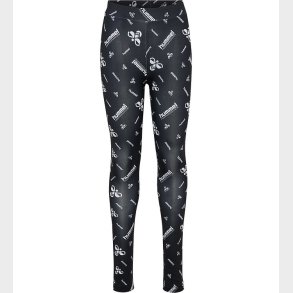 Hummel Tights - hmlJR GYM - Sort/Hvid