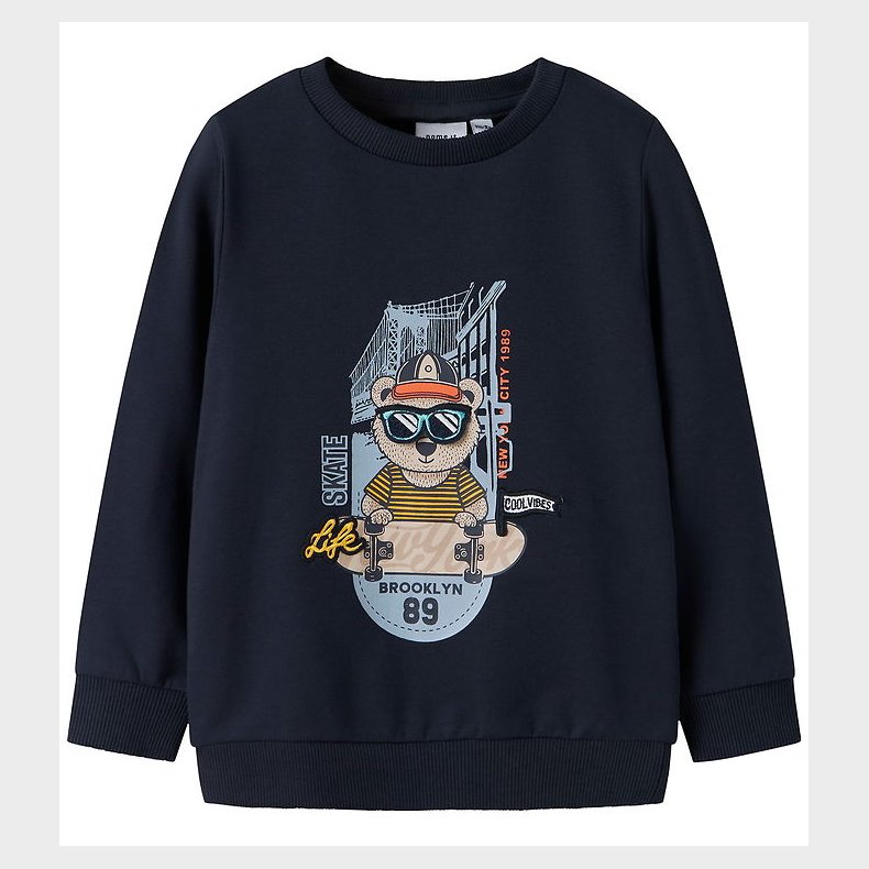 Name It Sweatshirt - NmmLen - Navy Blazer