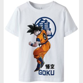 Name It T-shirt - NkmParly Dragon Ball - Bright White