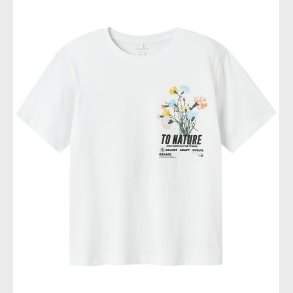 Name It T-shirt - NkmLaurel - Bright White