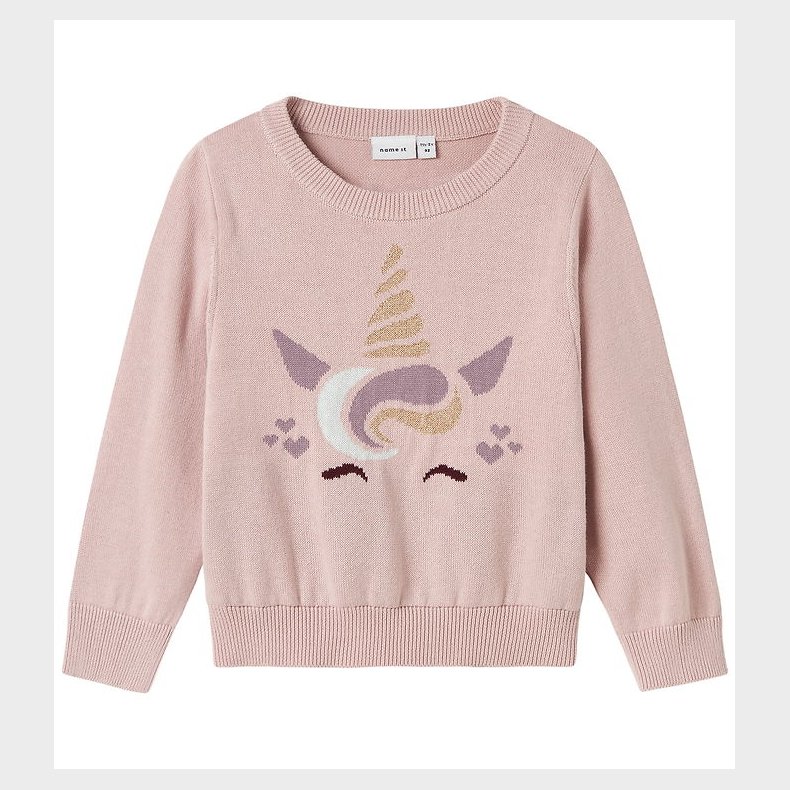 Name It Bluse - Strik - NmfKiras - Burnished Lilac