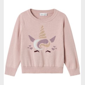 Name It Bluse - Strik - NmfKiras - Burnished Lilac