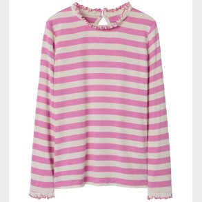 Name It Bluse - NkfPrakula - Fuchsia Pink/Bright White