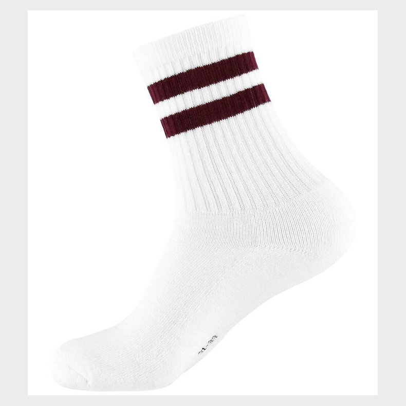 Name It Strmper - NkmJans - Bright White/Fig