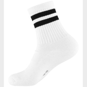 Name It Strmper - NkmJans - Bright White/Sort