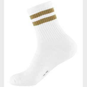 Name It Strmper - NkmJans - Bright White/Dull Gold