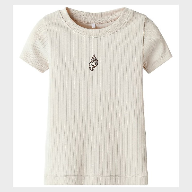 Name It T-shirt - NbfHusina - Sandshell