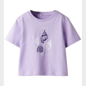 Name It T-shirt - NmfHaline - Lavendula