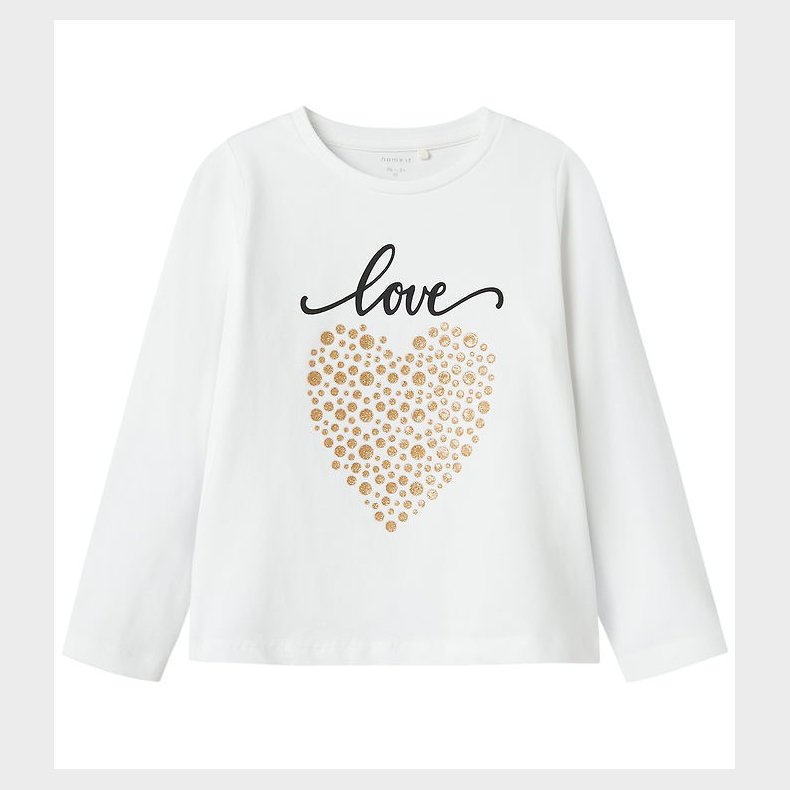 Name It Bluse - NmfRstar - Bright White